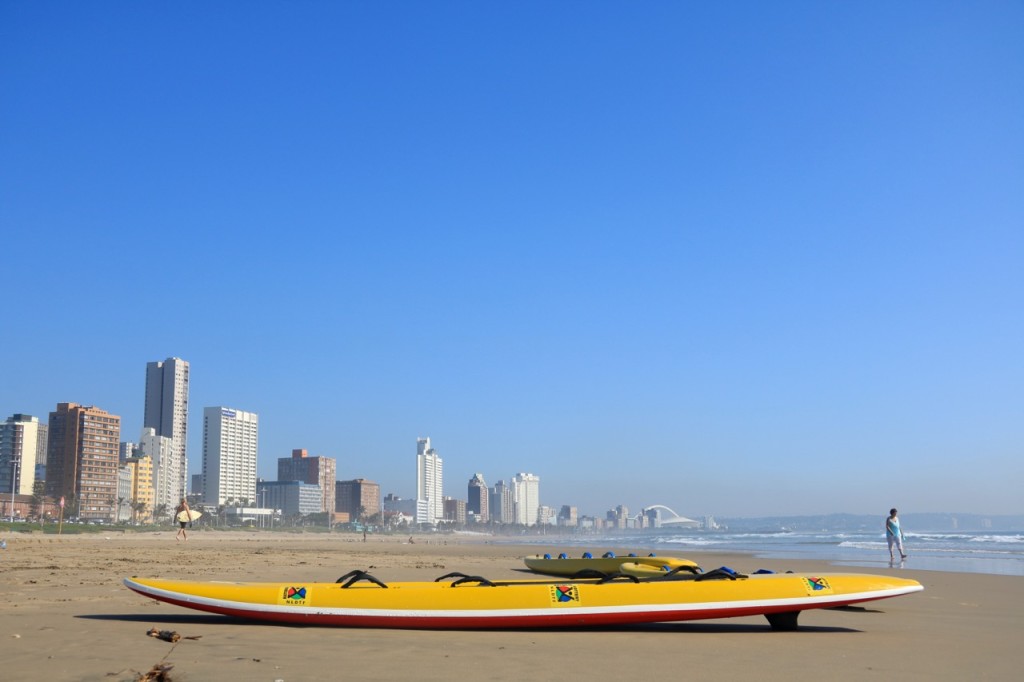 Durban City as seen from South Beach