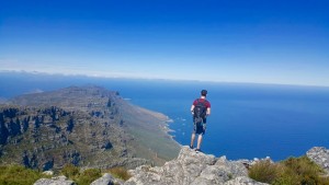 On top of Table Mountain Cape Town